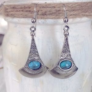 Sterling Silver/Turquoise Earrings
